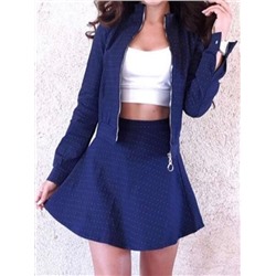 Костюм с юбкой 745276