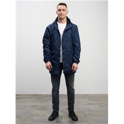 Ветровка на флисе LM-3 синий