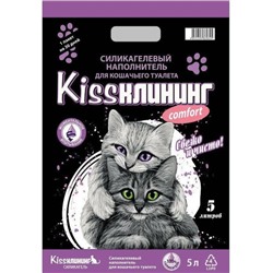 Наполнитель Кисс Клининг Впитывающий 5л КОМФОРТ