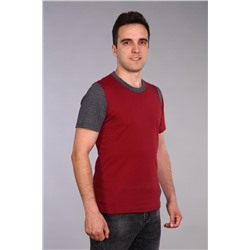 Мэл - футболка бордовый