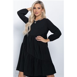 Платье Магия стиля (черное) П11308