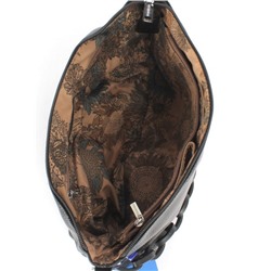 Сумка женская искусственная кожа VSH-V-0216,  1отд+карм/перег,  плечевой ремень,  черный 250014