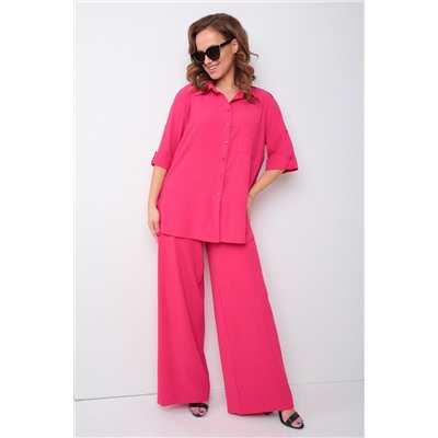 Andrea Fashion 3 фуксия, Брюки,  Рубашка
