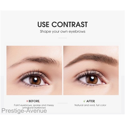 Фломастер для бровей O.TWO.O Triple Brow Pen (1013)
