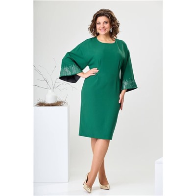 Romanovich Style 1-2432 зеленый, Платье