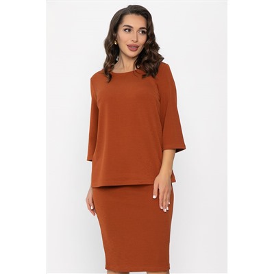 Костюм трикотажный Джуди (терракот) К14341-10М