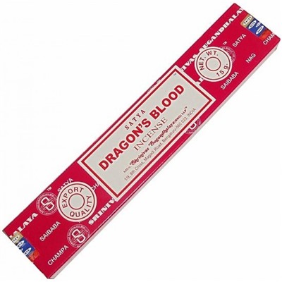 DRAGON'S BLOOD Incense, Satya (Благовония КРОВЬ ДРАКОНА, Сатья), 15 г.