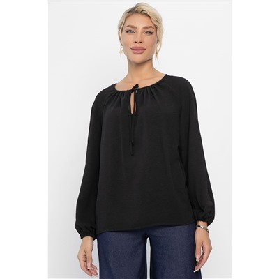 Блуза Шарм (черная) Б13848-10М