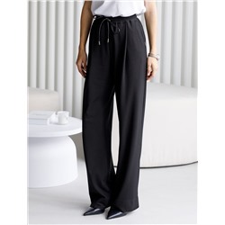 Брюки из тонкого джерси со шнурком