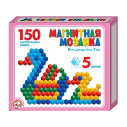 Мозаика магнитная шестигранная, 150 элементов