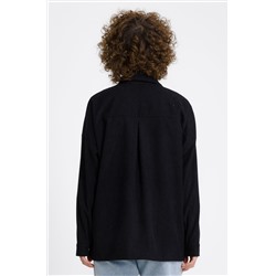 Женская вельветовая рубашка оверсайз на кнопках Happyfox