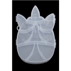 Пластиковый органайзер "Единорог" 9,5*14,7*2 см (SF-7262) №2