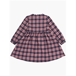 Платье UD 6822 син/красн клетка