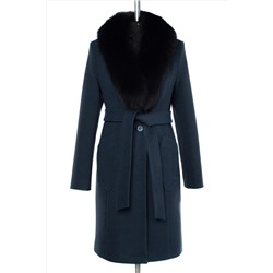 02-3001 Пальто женское утепленное (пояс)