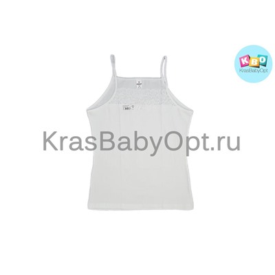 Майка белая для девочки