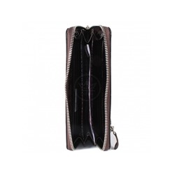 Портмоне женское Croco-ПР-956 натуральная кожа 3 отд,  11 карм,  коричневый скат (99)  208529