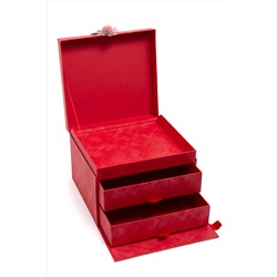 Подарочная коробка-шкатулка 24*22,5*15,5 см (SF-5679) красный