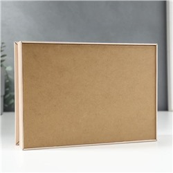 Ключница "Белые лодочки" 15х21 см молочный дуб