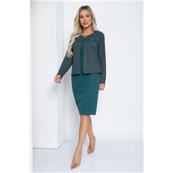 Платье Грэйс НЬЮ (зеленое) П12457-18