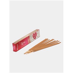 Vedic LOVE Natural Incense Sticks, Aromatika (ЛЮБОВЬ натуральные ароматические палочки, Ароматика), 15 г.