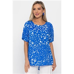 Блуза Маргоша (ярко-голубая) Б13813-16М