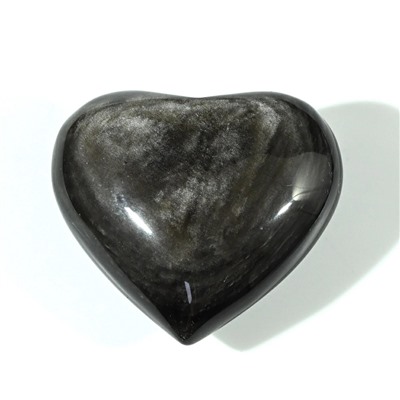 Сердце из обсидиана радужного 66*60*30мм, 140г