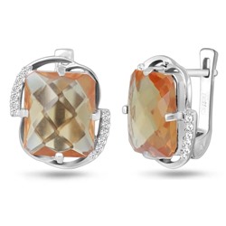 Серьги, султанит, Синтия