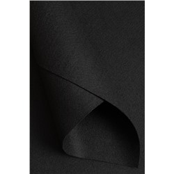 Фетр мягкий 1 мм, Корея Royal 40*55 см (5 шт) черный RN 31