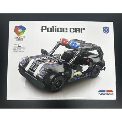 Конструктор POLICE CARE Полицейский Джип 225дет. 28*21см / 47001-2
