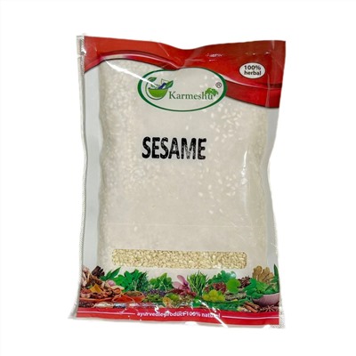 SESAME, Karmeshu (КУНЖУТ БЕЛЫЙ, Кармешу), ПАКЕТ 100 г.