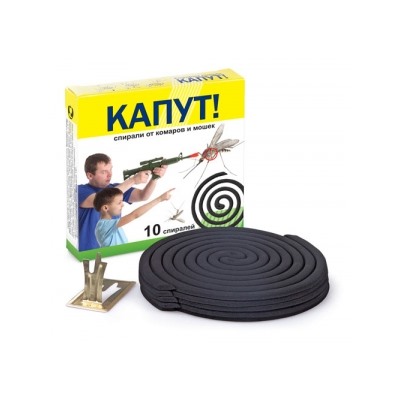 Капут спирали от комаров 10 шт (ВХ) /60шт
