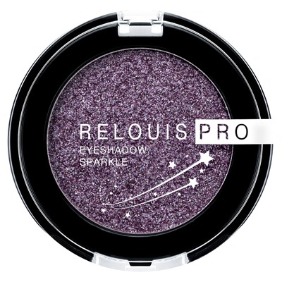 RELOUIS Тени для век RELOUIS PRO Eyeshadow Sparkle тон 08 Violet РБ780-21