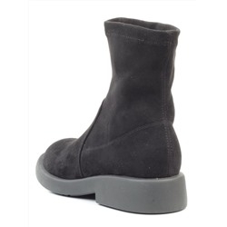 M11 BLACK Ботинки демисезонные женские (велюр, байка) размер 36