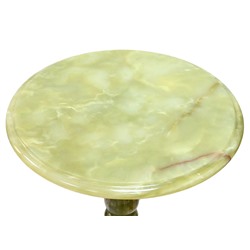 Стол из оникса 350*350*600мм