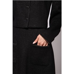 Viola Style 2705 черный_люрекс, Юбка,  Жакет