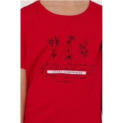 футболка для девочки Д 095/1-05 -50%