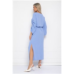 Платье Здравствуй лето (голубое) П12636-8
