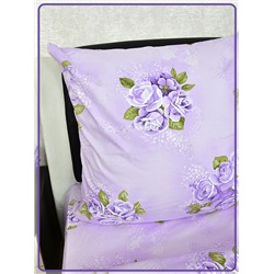 Постельное белье Шуйская бязь Роза сиреневая 6744-3