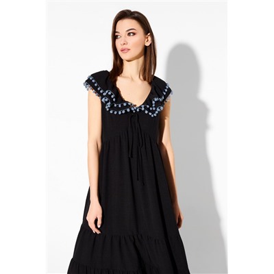DiLiaFashion 0620 черный, Платье