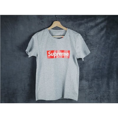 Футболка Supreme gray