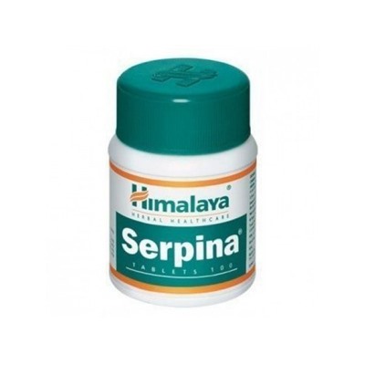SERPINA Himalaya (СЕРПИНА, для снижения артериального давления, Хималая), 100 таб.