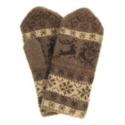 Варежки женские "Два оленя" ПП 3216-6