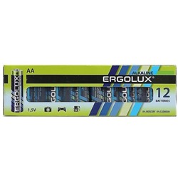 Батарейка  Ergolux (зеленые) LR06 BP-12  12шт.