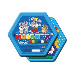 Детская пластиковая шестигранная мозаика (170 элементов)