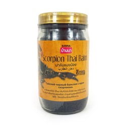 SCORPION THAI BALM, Banna (Тайский черный бальзам С ЯДОМ СКОРПИОНА, Банна), 200 г.