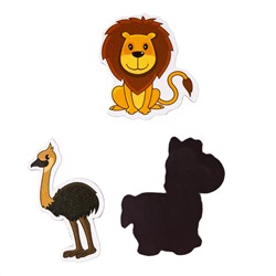 Магниты «Африка» (12 эл). Серия Магнитные истории