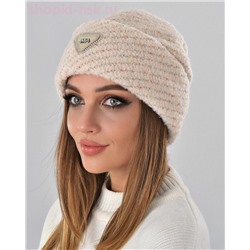 Отворот мохер мульти треуг.термо Шапка (56-58)