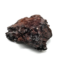 Кальцит на гематите кристаллическое образование 76*67*25мм, 165г