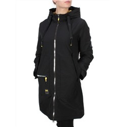 0826 BLACK Куртка демисезонная женская RIKA (100 гр. синтепон) размер 42 - российский