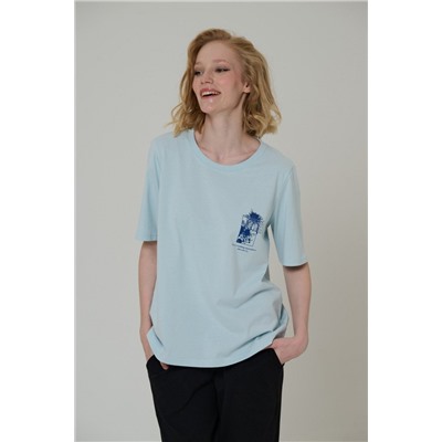 футболка женская 8637-07 Новинка